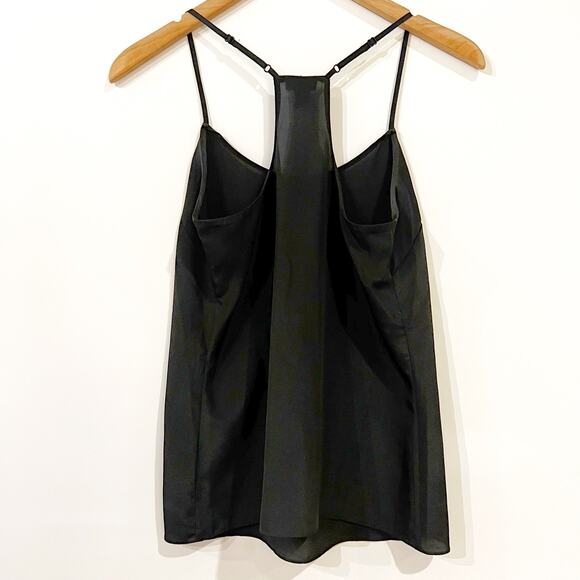 J. Crew Factory Racerback Silky Cami Top in Black - Picture 8 of 8